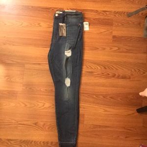 Refuge high waisted distressed jeans